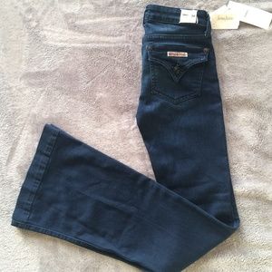 HUDSON Ferris Dark Jeans Wide Flare Leg NWT